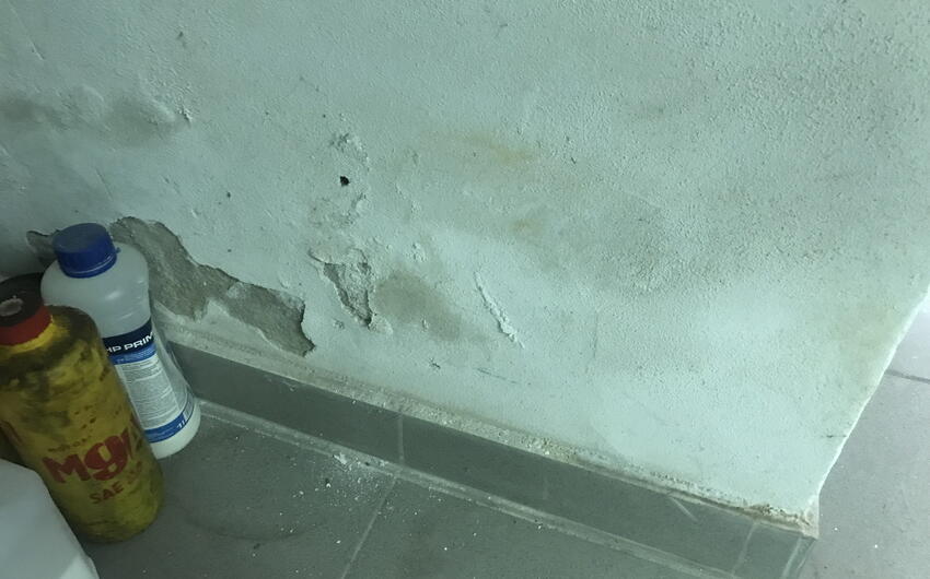 Eliminácia navlhnutého muriva vo firme so sušičom Drypol - #1