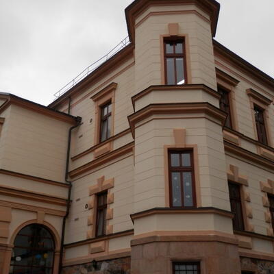 Izolácia muriva 4 objektov: knižnice, materskej školy + galérie a obecného úradu obce Vikýřovice