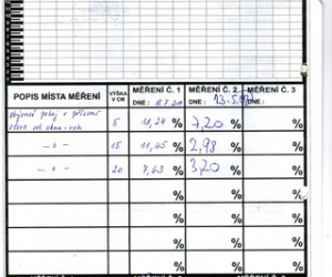 Zbavenie sa vlhkosti na prízemí rodinného domu zariadením Drypol - Protokol#1