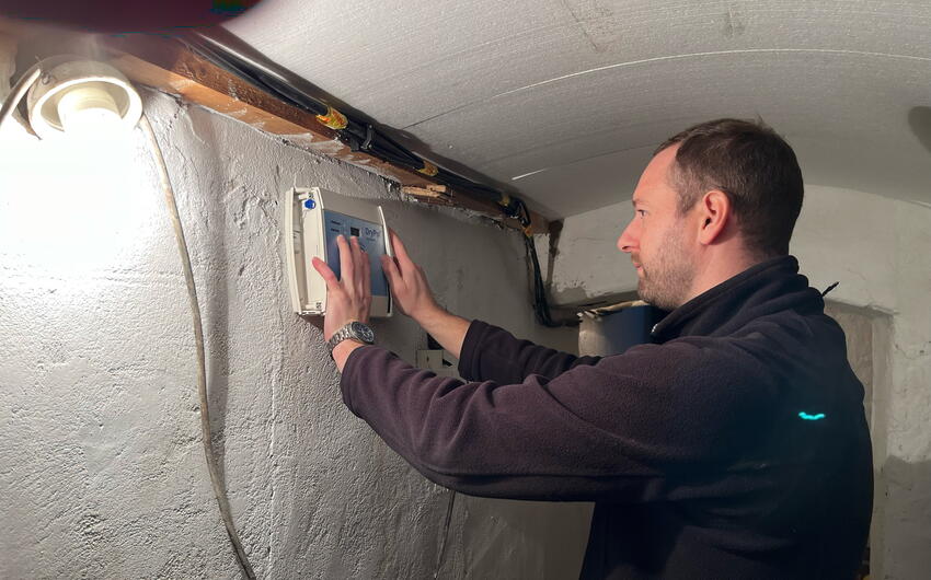 DryPol® 50 v podpivničenej časti malého rodinného domu v Bavorove - #1