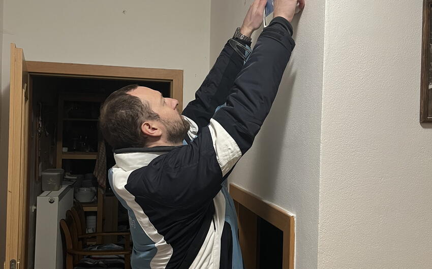 Vysušenie vlhkých múrov penziónu v Milešove inštaláciou DryPol® 50m - #1