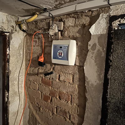 Inštalácia systému DryPol® 50m na odporúčanie v Ohradeniciach