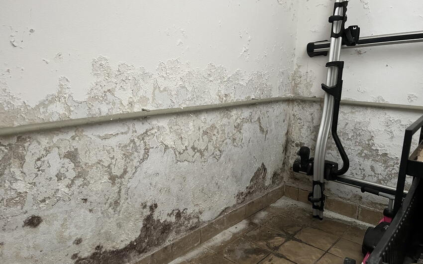 Vysúšanie muriva s navzlínanou vlhkosťou systémom DryPol® 30m v Damnove - #1