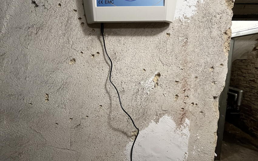 Vysušujeme pivničné priestory ďalšieho bytového domu v Prahe