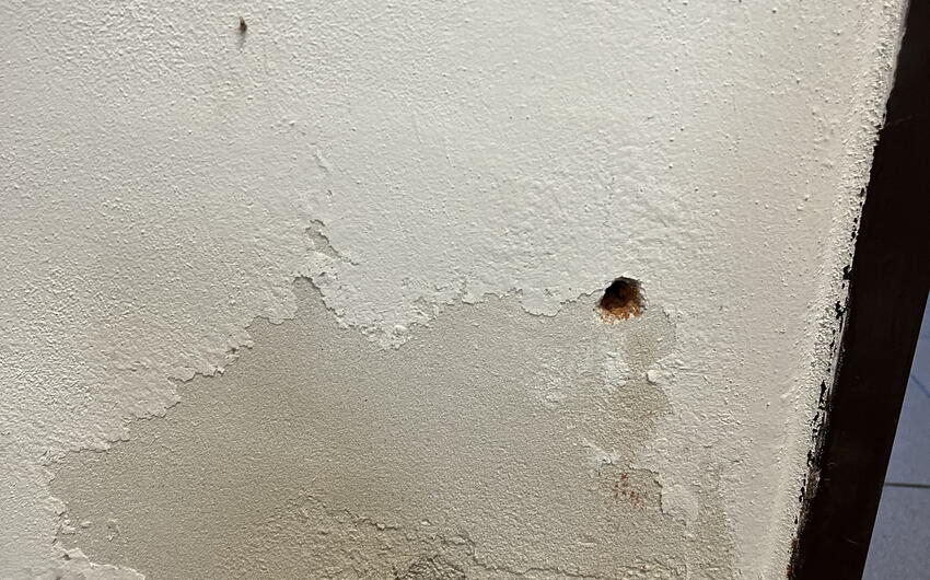 Vysušujeme služobňu mestskej polície v Kostelci - #2