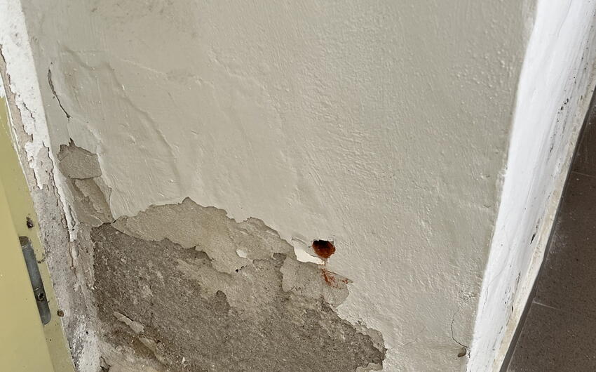 Vysušujeme služobňu mestskej polície v Kostelci - #6